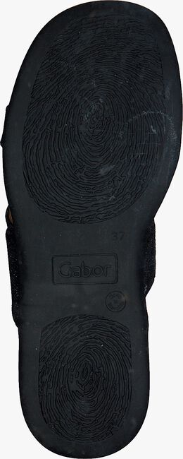 Zwarte GABOR Slippers 83.703 - large