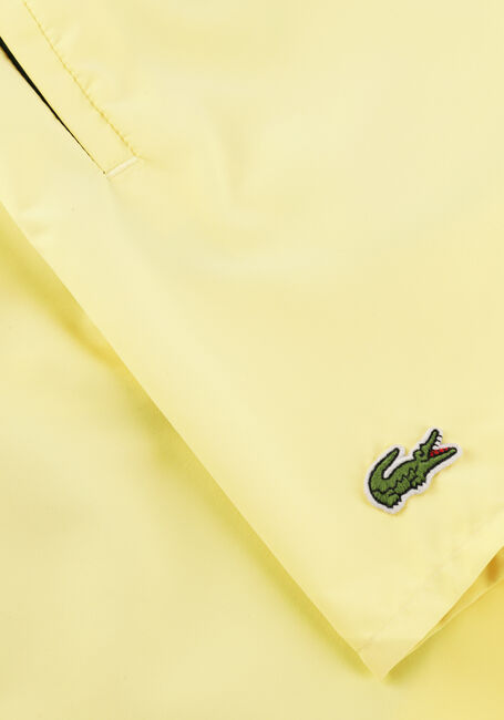 LACOSTE SHORT QUICK-DRY SWIM TRUNKS Shorts de bain en jaune - large