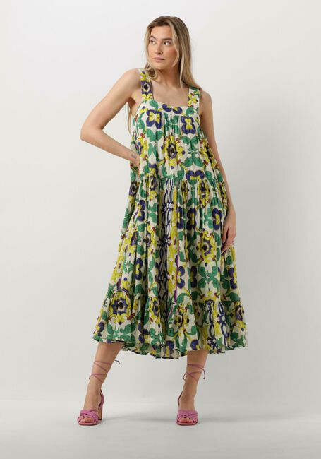 MES DEMOISELLES Robe midi CALLY en vert - large