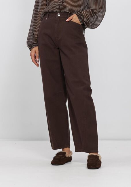 Bruine DANTE6 Wijde broek BRAVE BARREL LEG JEANS - large