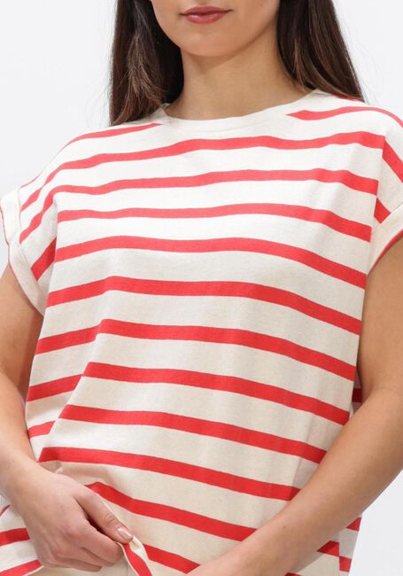 BY-BAR TOBI STRIPE TOP Hauts & T-shirts en rouge - large