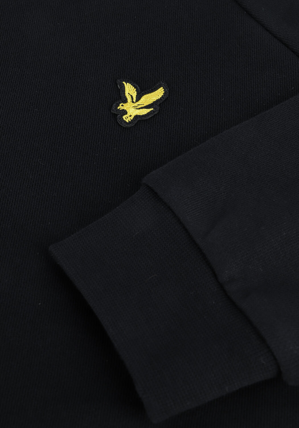 LYLE & SCOTT Chandail CROPPED SWEATSHIRT en noir - large