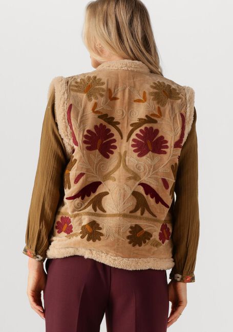 LOUIZON Gilet DARRENA en camel - large
