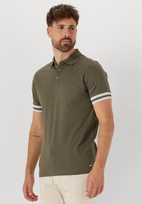 GENTILUOMO Polo POLO 3 BUTTON SS J2006-219 Kaki - large
