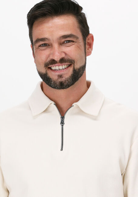 SELECTED HOMME Chandail SLHRELAXLEXTER LS POLO W Blanc - large