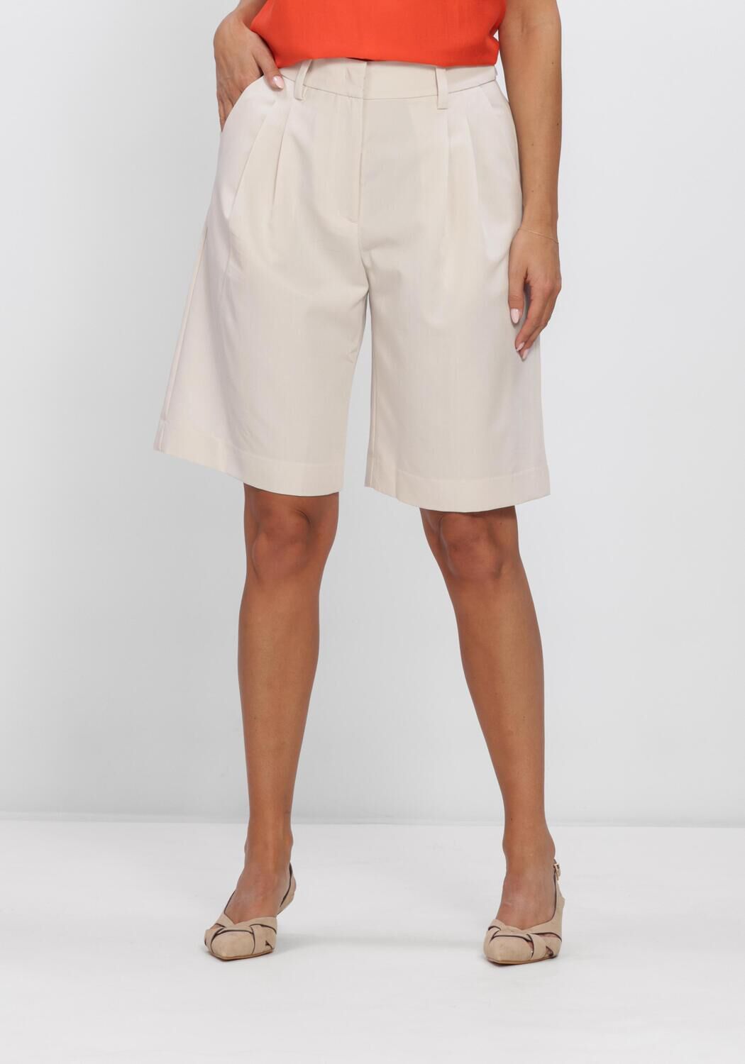 Beige CO'COUTURE Korte broek TENGACC BERMUDA - large