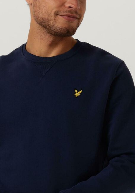 LYLE & SCOTT Pull CREW NECK SWEATSHIRT en bleu - large