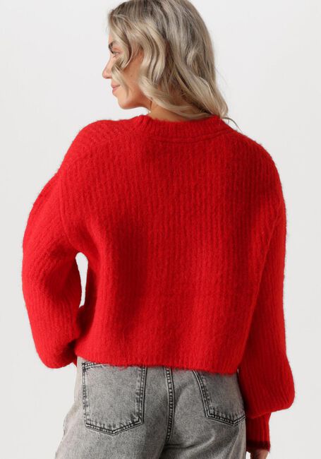 CO'COUTURE CORALEE CROP KNIT Pulls & Gilets en rouge - large