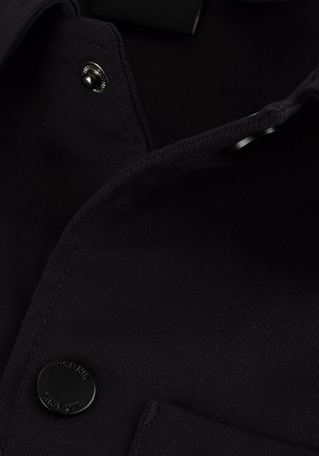 Zwarte NIK & NIK  FRANCIS OVERSHIRT - large