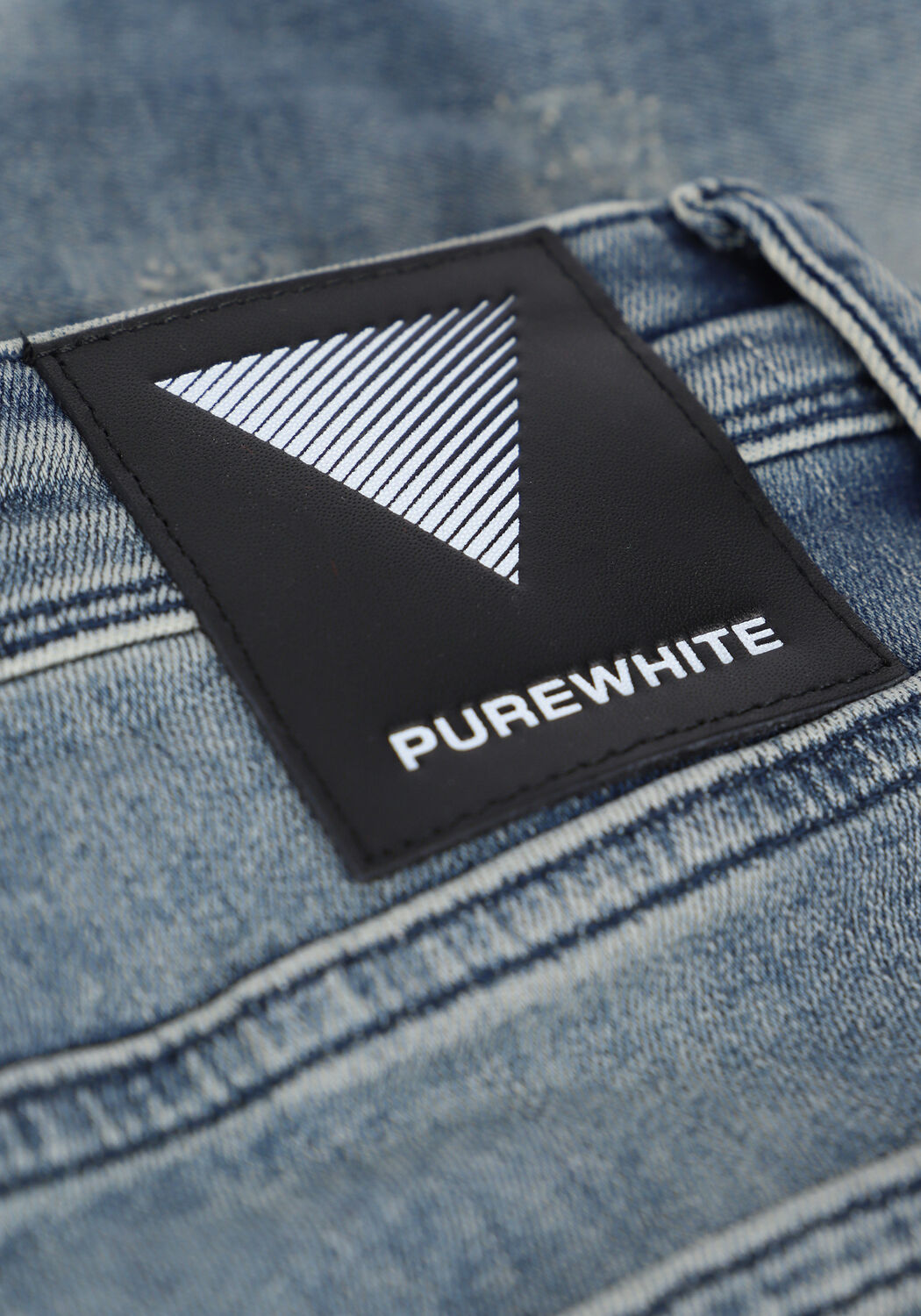 PUREWHITE Pantalon courts THE STEVE W0853 en bleu - large