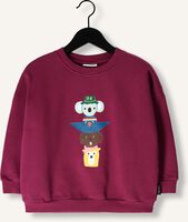 DAILY BRAT Pull WOBBLE TOTEM SWEATER Bordeaux DAILY BRAT Pull WOBBLE TOTEM SWEATER Bordeaux - medium