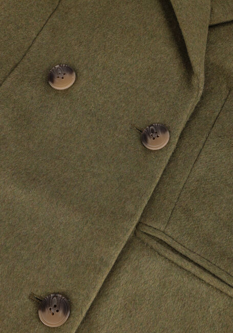 Groene Y.A.S. Mantel YASESSIO WOOL MIX COAT - large