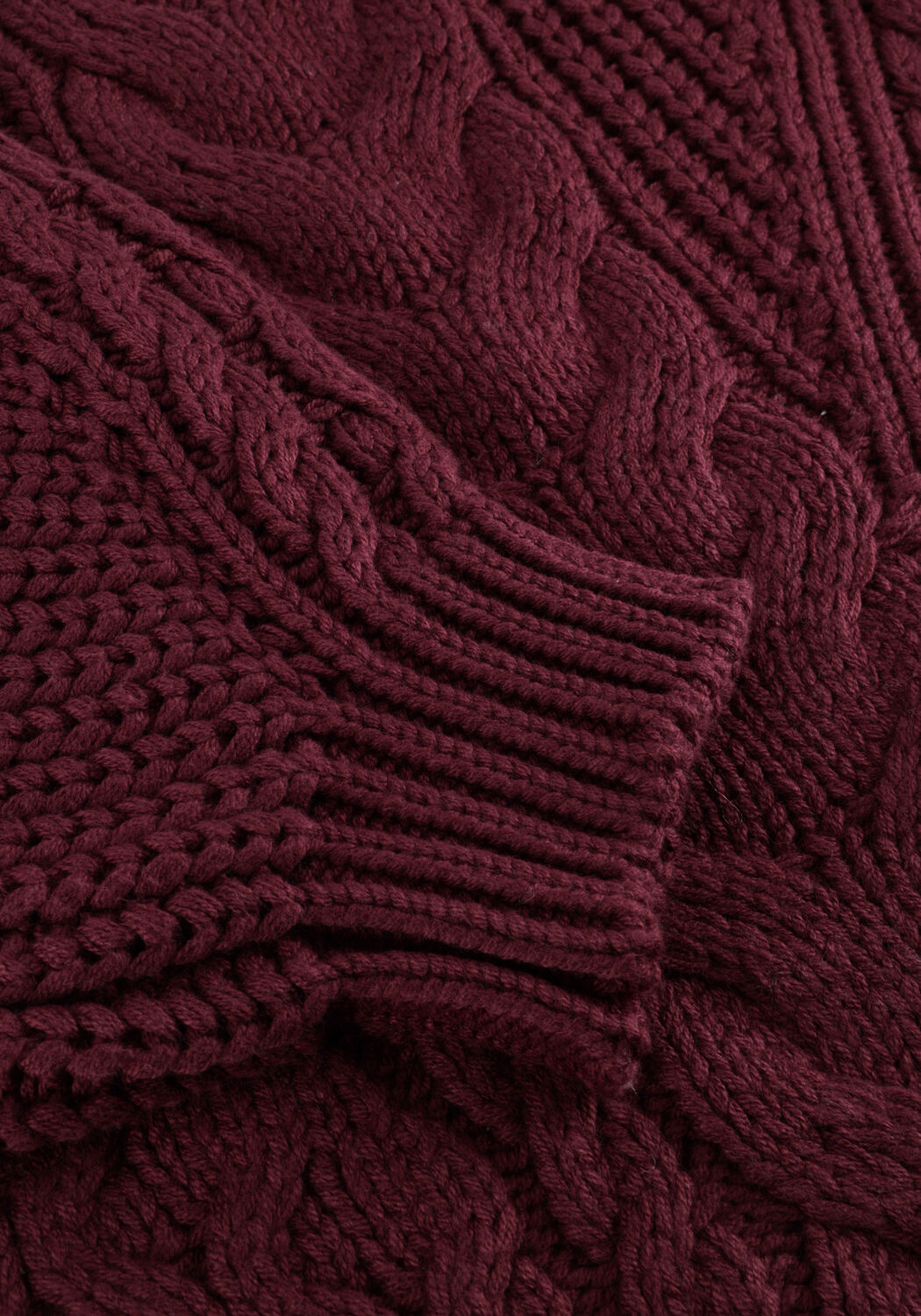 Bordeaux Y.A.S. Trui YASNANSA LS KNIT PULLOVER S. - large