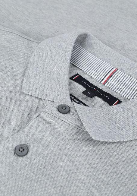 TOMMY HILFIGER Polo 1985 SLIM LS POLO Gris clair - large