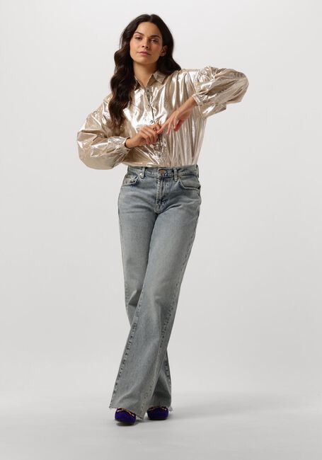RUBY TUESDAY ISAI BIG SHIRT GATHERING SLEEVES Blouses en or - large
