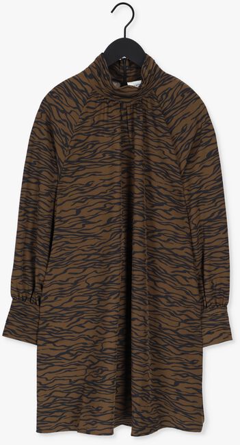 GESTUZ Mini robe SIGRID GZ SHORT DRESS en marron - large