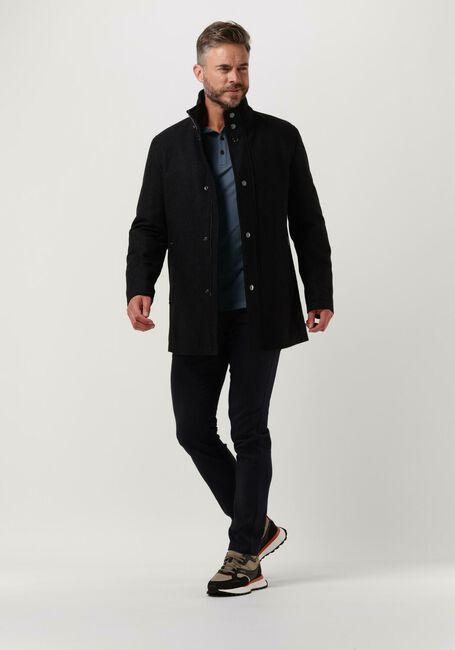 BOSS ORANGE Polo PASSERBY en bleu - large