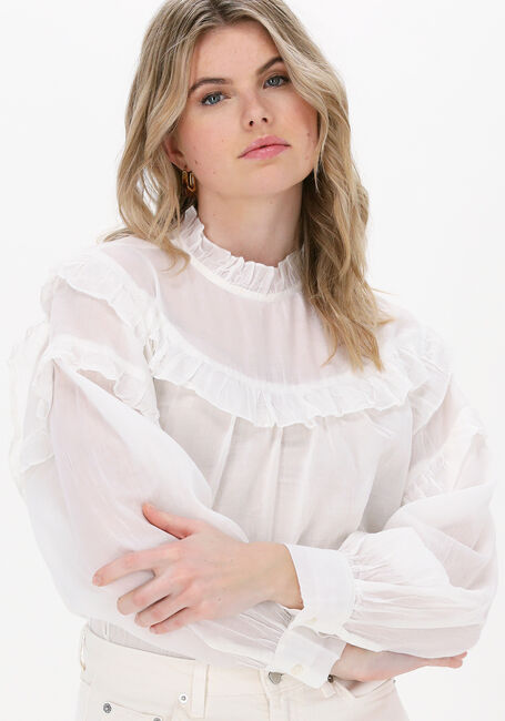 BY-BAR FELINE BLOUSE Blouses Crème - large