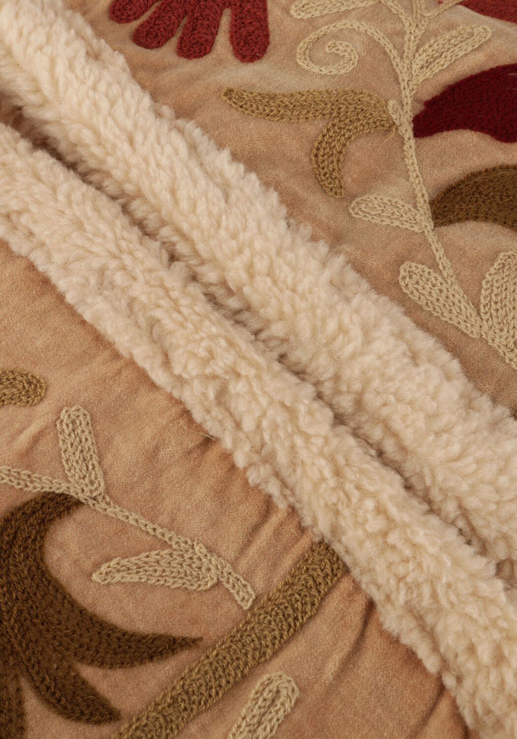 LOUIZON Gilet DARRENA en camel - large