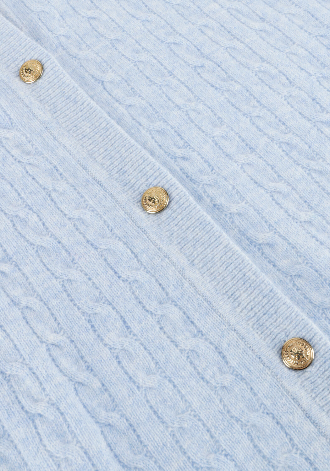 TOMMY HILFIGER Haut MINI CABLE C-NK CARDI SS en bleu - large