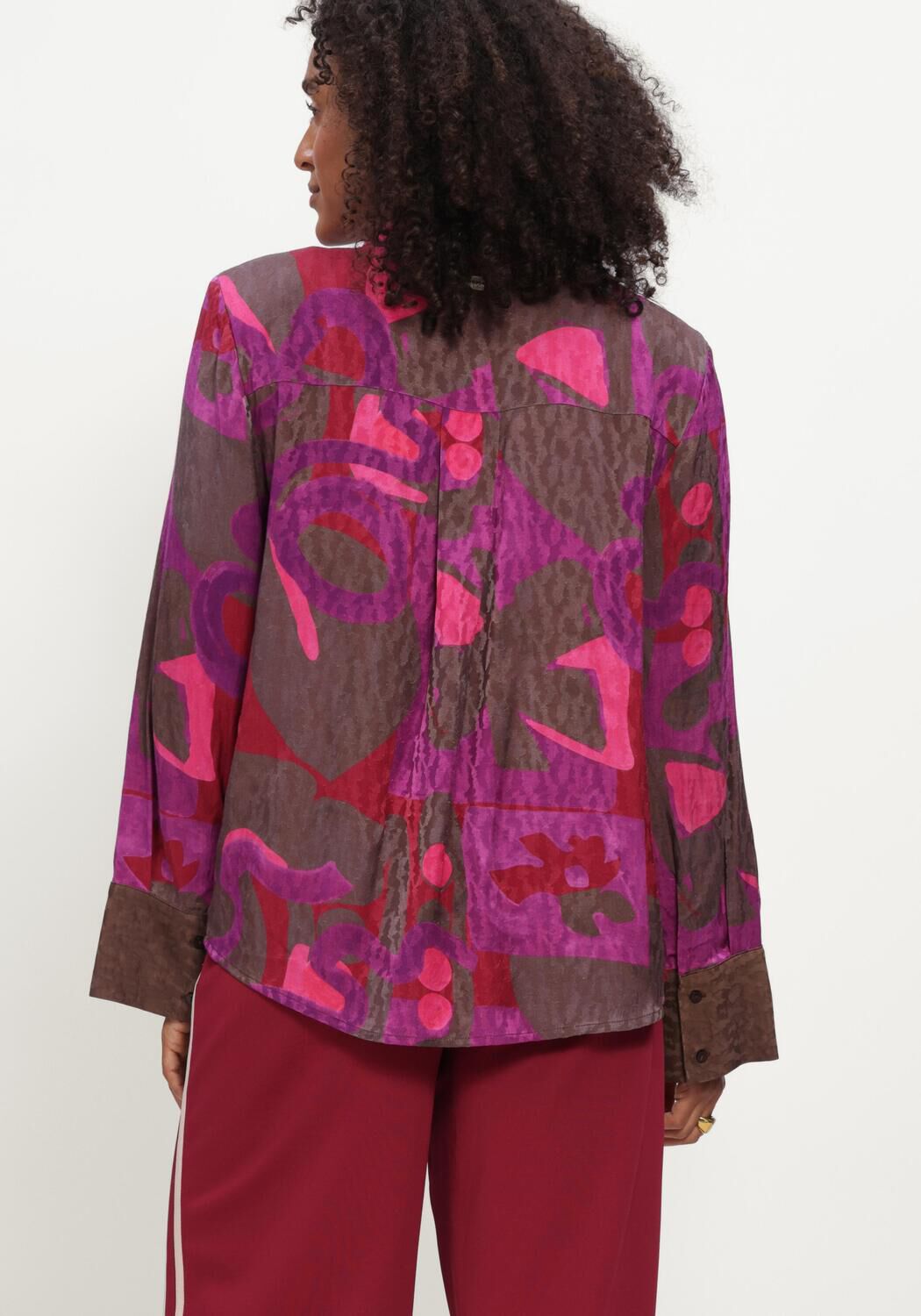 POM AMSTERDAM ALEX COLOURFUL BOWS Blouses en multicolore - large
