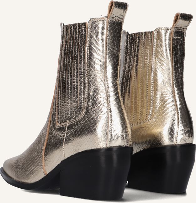 Gouden NOTRE-V Enkellaarsjes AQ312 Gouden NOTRE-V Enkellaarsjes AQ312 - large