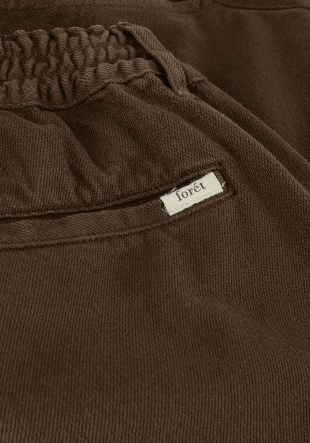 FOR&Eacute;T Pantalon courte CLAY SHORT en marron - large