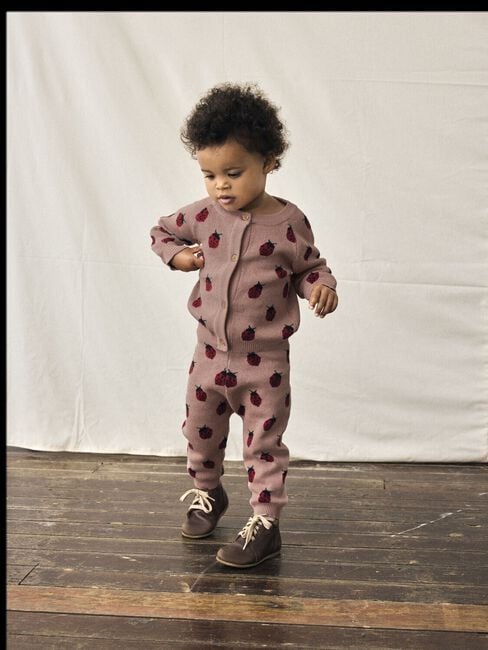 Lichtroze LIL' ATELIER Vest NBFLULIO KNIT CARD LIL - large