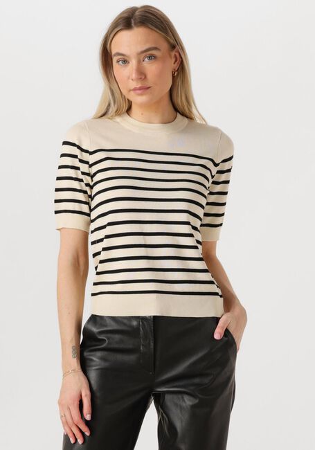 Y.A.S. Pull YASLENA SS KNIT PULLOVER S. NOOS Blanc - large