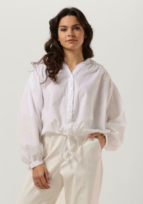 PENN & INK Blouse S23F1248 en blanc - large