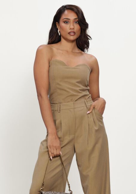 Khaki STUDIO AMAYA Top SOFIE 9 - large
