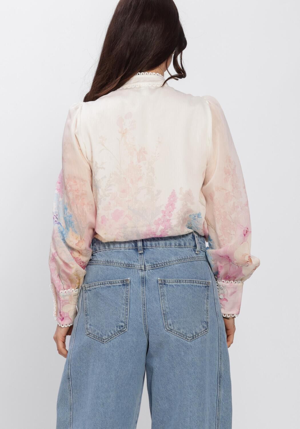 Y.A.S. YASFLORENCE LS SHIRT Blouses en rose - large