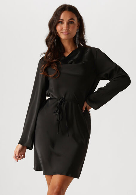 NEO NOIR Mini robe VEGA SOFT SATIN DRESS en noir - large