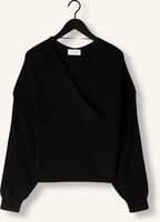 MSCH COPENHAGEN Pull MSCHZINELLE RACHELLE WRAP PULLOVER en noir MSCH COPENHAGEN Pull MSCHZINELLE RACHELLE WRAP PULLOVER en noir - medium