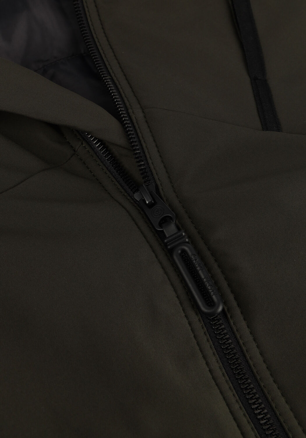 CAST IRON Parkas HOODED JACKET SOFTSHELL SUPERBOLT en beige - large