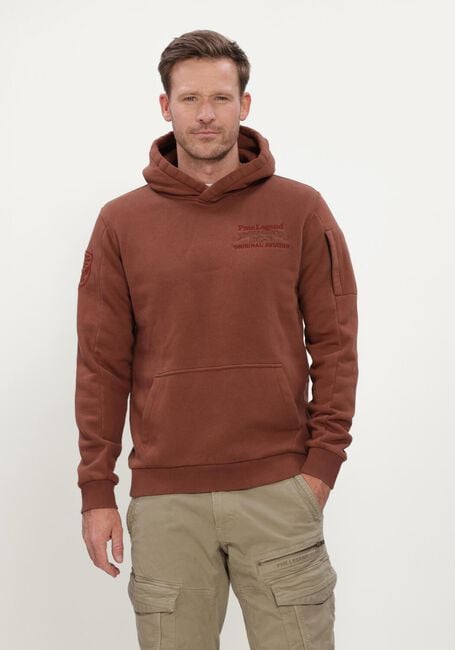 Bruine PME LEGEND Sweater HOODED 3T CROSS FLEECE - large
