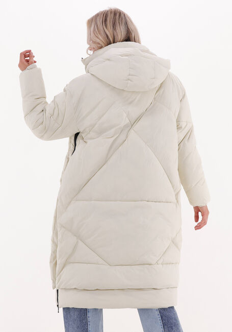 Gebroken wit CANADIAN Gewatteerde jas EUGENIE LG SATIN - large