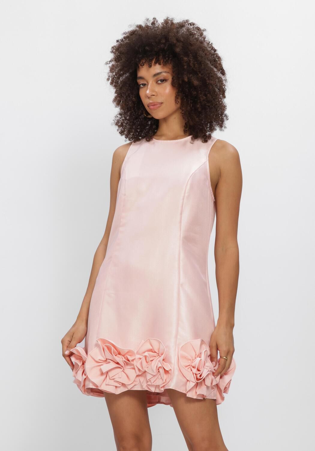 Y.A.S. YASELLINA SL MINI DRESS Robes en rose - large
