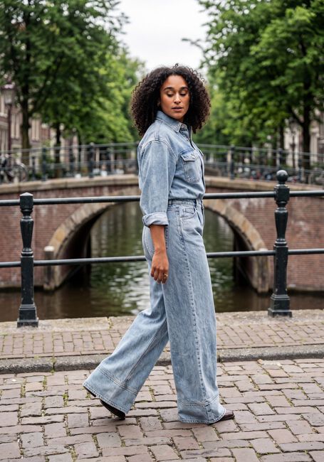LEE Combinaison LS JUMPSUIT Bleu clair - large