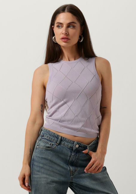Beige VANILIA Top ARGYLE SPENCER - large