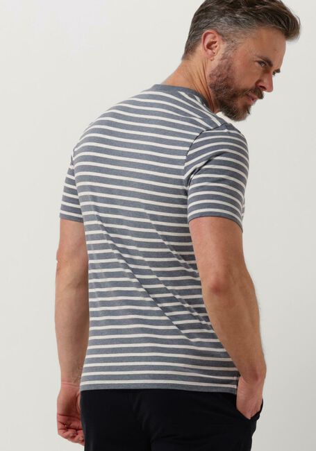 PROFUOMO T-shirt PPUT10010 en bleu - large