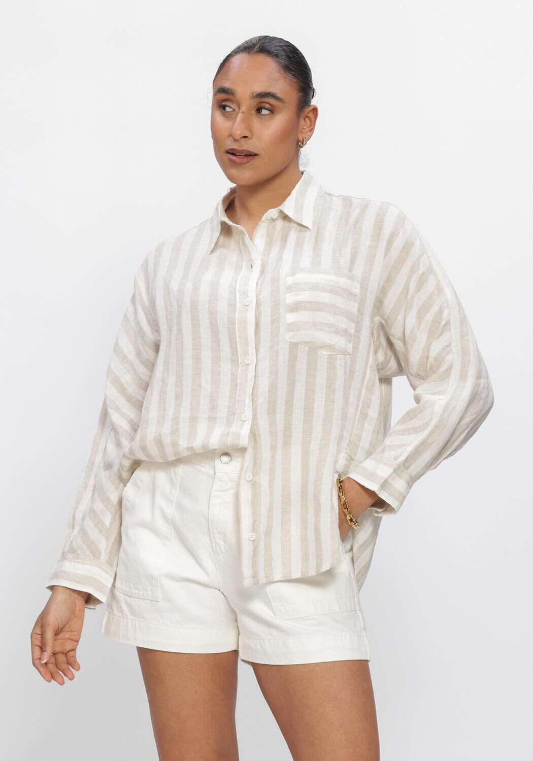 CIRCLE OF TRUST ABBY BLOUSE Blouses en blanc - large