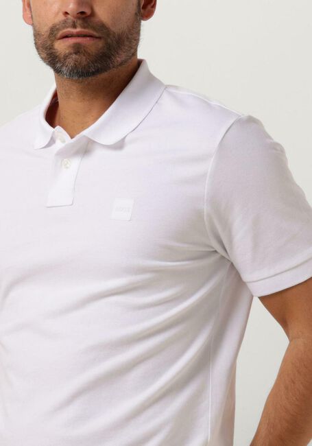 Witte BOSS ORANGE Polo PASSENGER - large