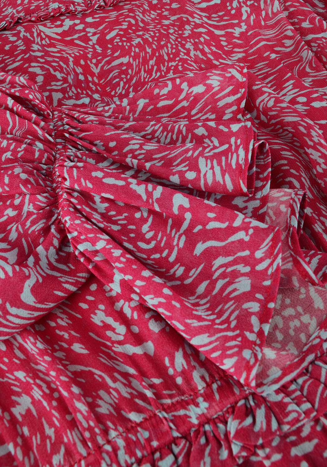 Fuchsia GOOSECRAFT Mini jurk GC KAREN DRESS - large