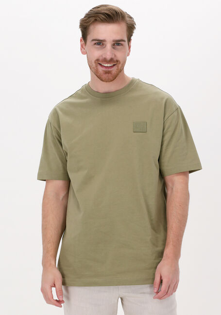 COLOURFUL REBEL T-shirt UNI PATCH BASIC TEE en bleu - large