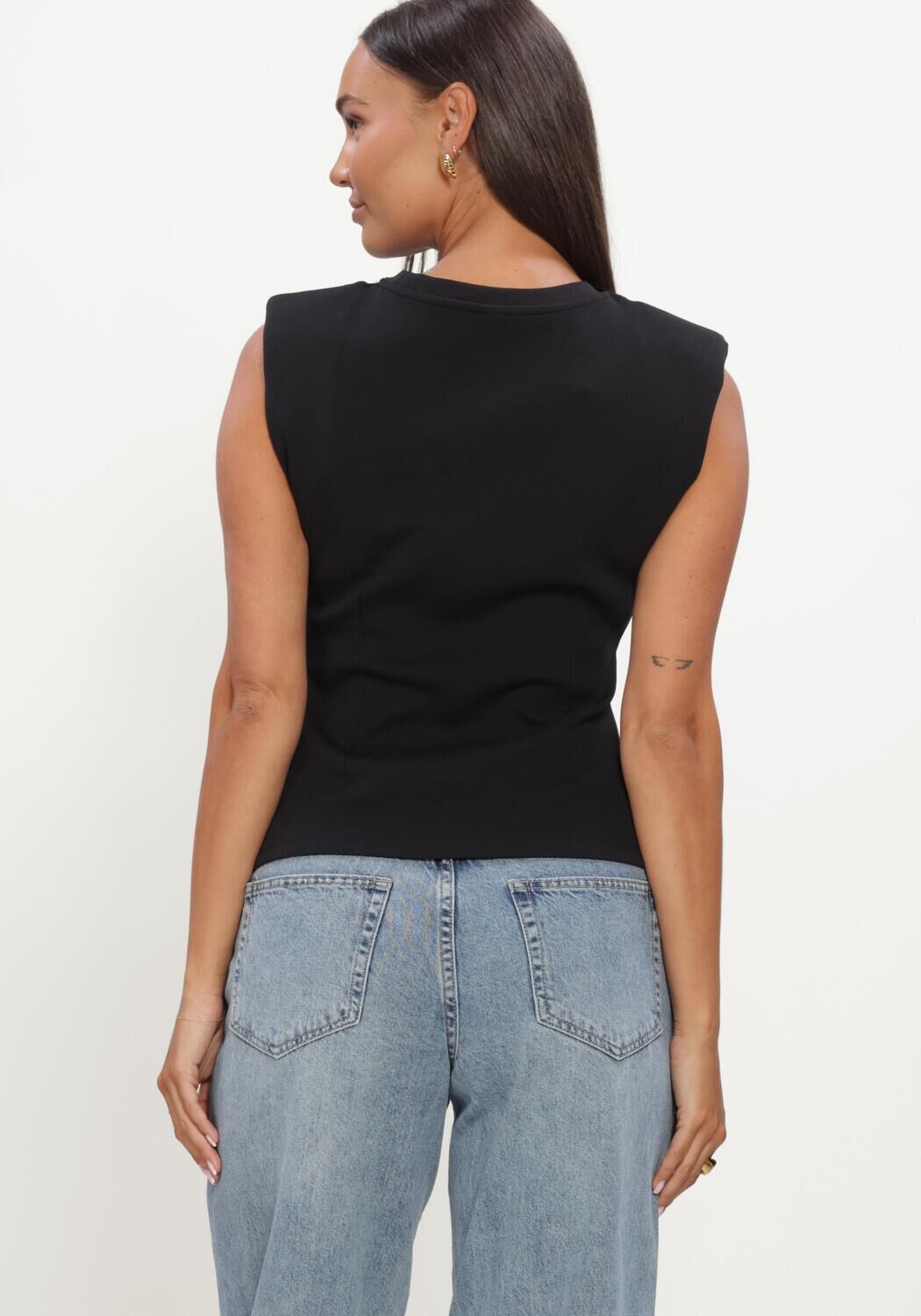 Zwarte Y.A.S. Top YASPINA SL TOP NOOS - large