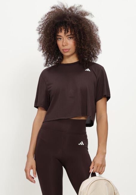 ADIDAS Haut WE MIN TEE en marron - large