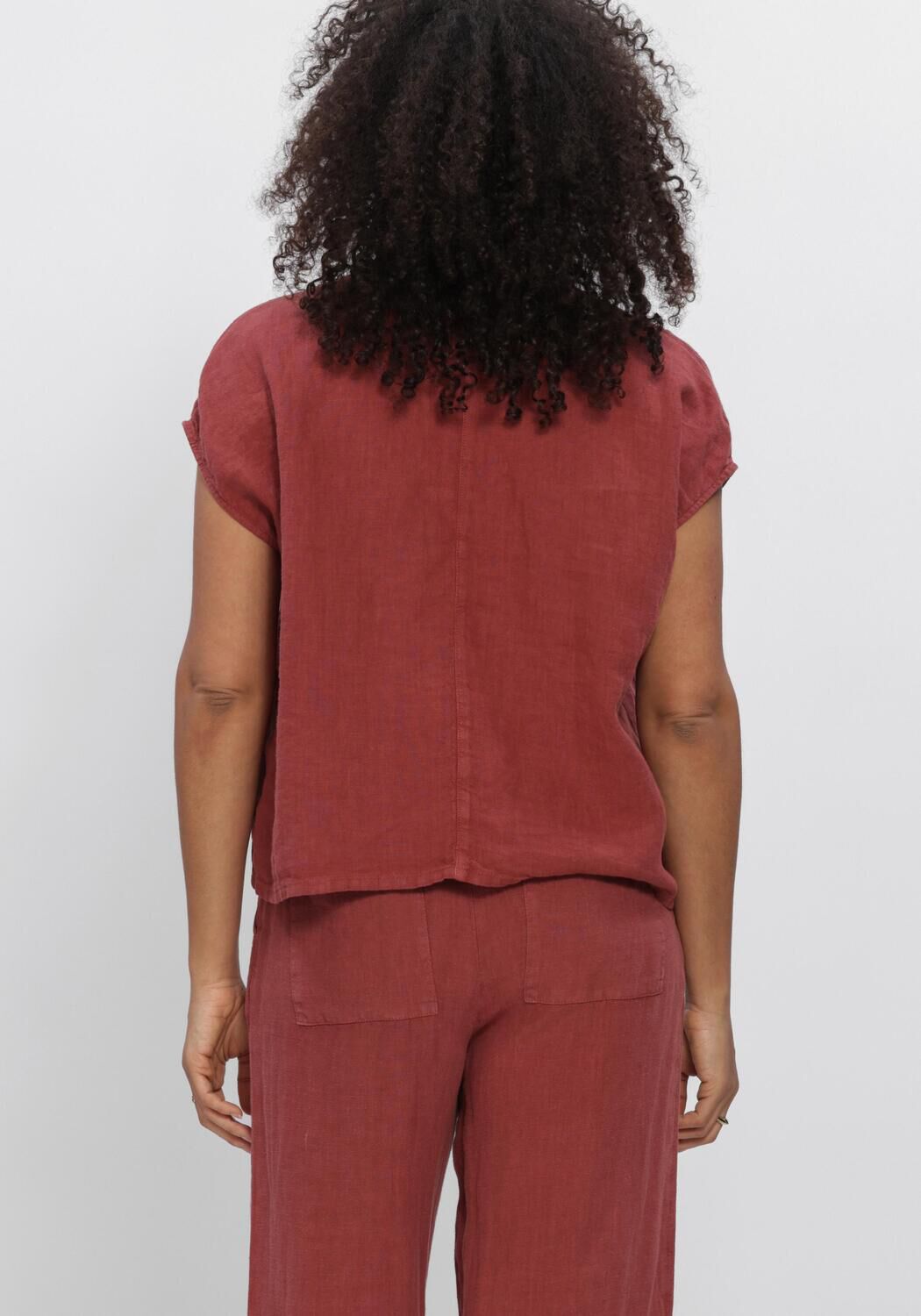 PENN & INK BLOUSE Blouses en rose - large