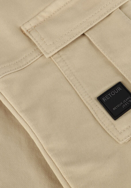 RETOUR Pantalon cargo MIKA Crème - large