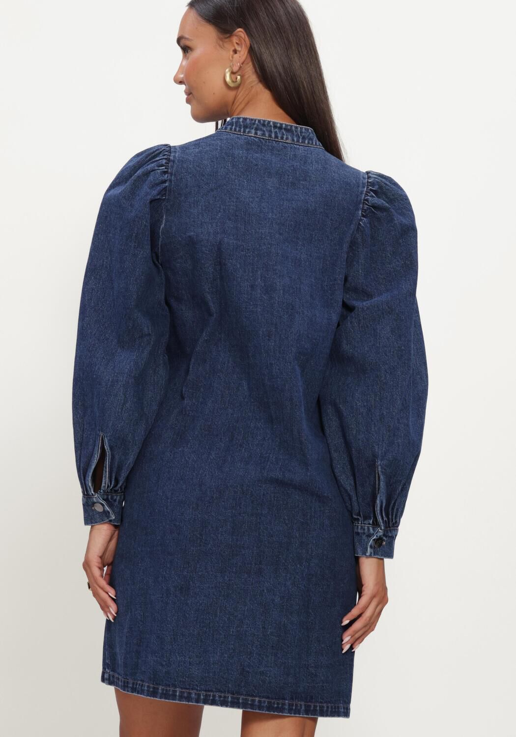 CO'COUTURE Mini robe DENICECC LS DENIM DRESS Bleu fonc&eacute; - large